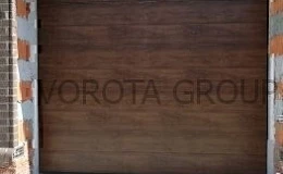 Гаражные ворота из секций с автоматикой Дорхан