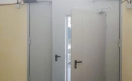 Ворота противопожарные распашные автоматические